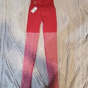 Pink booty lifting leggings. From Brazil